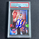 2009 Panini Adrenalyn Charlie Villanueva Signed Card AUTO PSA/DNA Slabbed Pistons