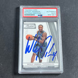 2010-11 Panini Prestige #194 Wesley Johnson Signed Card Auto PSA Slabbed RC Timberwolves