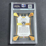 2017-18 Panini Select #83 Jarrett Allen Signed Card AUTO 10 PSA Slabbed RC Nets