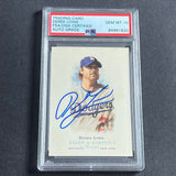 2006 Topps Allen & Ginter's #165 Derek Lowe Signed Card PSA Slabbed Auto 10 Dodgers