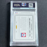 2012-13 Panini National Treasures #38 Thaddeus Young Signed Card PSA AUTO 10 Slabbed 76ers
