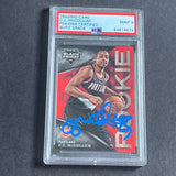 Copy of 2013 Panini Black Friday #29 CJ McCollum Signed Card AUTO 9 PSA Slabbed Trailblazers RC Blazers