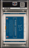 2017 Panini National Treasures Colossal Materials #5 Barry Sanders Signed Card PSA 10 AUTO 10 Slabbed Lions