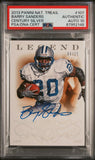 2013 Panini National Treasures Century Silver #107 Barry Sanders Signed PSA Authentic AUTO 10 Slabbed Lions