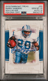 2019 Panini National Treasures Holo Silver #93 Barry Sanders Signed Card PSA 10 AUTO 10 Slabbed Lions