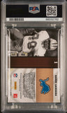 2011 Panini Threads Heritage Collection-Material #1 Barry Sanders Signed Card PSA 9 AUTO 10 Slabbed Lions