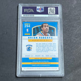 2012-13 Panini Basketball #294 Brian Roberts Signed AUTO PSA Slabbed Hornets