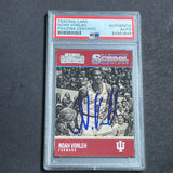 2013-14 Panini Contenders Draft Picks #39 Noah Vonleh Signed Card AUTO PSA Slabbed Idiana