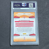 2008-09 Panini Prizm #392 Chase Budinger Signed Card AUTO PSA Slabbed Rockets