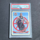 2012 NBA Lifetime #127 Mario Chalmers Signed Card AUTO PSA Slabbed Heat