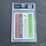 2012 NBA Lifetime #127 Mario Chalmers Signed Card AUTO PSA Slabbed Heat