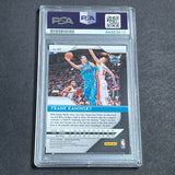 2018-19 Panini Prizm Silver #60 Frank Kaminsky Signed Card AUTO PSA Slabbed Hornets