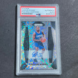 2017-18 Panini Prizm #216 JAWUN EVANS Signed Card AUTO PSA Slabbed Clippers