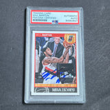 2013-14 NBA Hoops #150 Will Barton signed Auto Card PSA/DNA Slabbed Trail Blazers