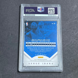 2013-14 Panini Prestige #61 Serge Ibaka Signed Card AUTO PSA Slabbed Thunder