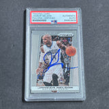 2013-14 Panini Prizm #167 Jameer Nelson Signed Card AUTO PSA Slabbed Magic