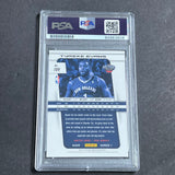 2013-14 Panini Prizm #109 Tyreke Evans Signed Card AUTO PSA Slabbed Pelicans