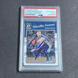 2016-17 Panini Donruss Optic #31 Chandler Parsons Signed Card AUTO PSA/DNA Slabbed Memphis Grizzlies