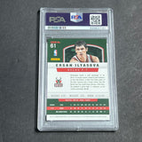 2012-13 Panini Basketball #61 Ersan Ilyasova Signed Card AUTO PSA Slabbed Bucks