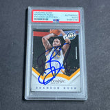 2013-14 Panini Prestige #102 Brandon Rush Signed Card AUTO PSA Slabbed Jazz