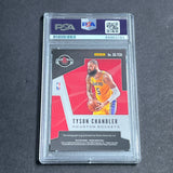 2019-2020 Panini Prizm #SG-TCH Tyson Chandler Signed Card AUTO PSA Slabbed Rockets