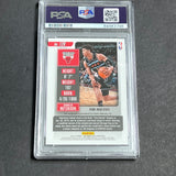 2018-19 Panini Contenders Optic #129 Chandler Hutchison Signed Card AUTO PSA Slabbed RC Bulls