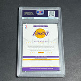 2012 NBA Hoops #203 Mike Brown Signed Card AUTO 10 PSA Slabbed Lakers
