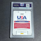 2013 Panini Prizm Baseball #USA8 David Price Signed Card AUTO 10 PSA Slabbed USA