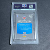 2017-18 Panini Donruss Optic #193 Frank Ntilikina Signed Card AUTO PSA Slabbed RC Knicks