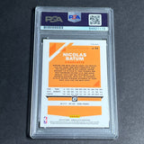 2019-20 Panini Donruss Optic #24 Nicolas Batum Signed Card AUTO PSA Slabbed Hornets