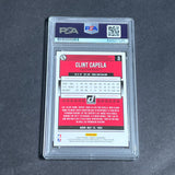 2018-19 Panini Donruss #62 Clint Capela Signed Card AUTO PSA/DNA Slabbed Rockets