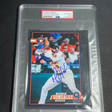 Marwin Gonzalez signed Promo Card PSA/DNA Encapsulated Houston Astros autographed