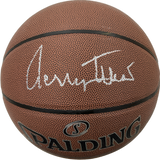 Jerry West signed Basketball Auto Grade 10 PSA/DNA Lakers autographed