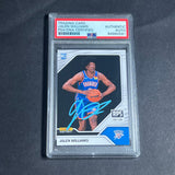 2022-2023 Panini Instant #RPS 11 Jalen Williams Signed Card PSA AUTO RC Slabbed Thunder