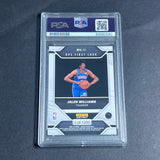 2022-2023 Panini Instant #RPS 11 Jalen Williams Signed Card PSA AUTO RC Slabbed Thunder