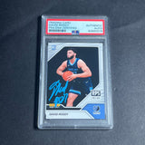 2022-2023 Panini Instant #RPS 20 David Roddy Signed Card Auto PSA Slabbed RC Grizzlies