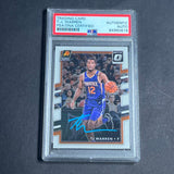 2017-18 Panini Donruss Optic #120 TJ WARREN Signed Card AUTO PSA Slabbed Suns