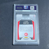 2019-20 Panini Prizm #4 De'Andre Hunter Signed Card AUTO PSA/DNA Slabbed Hawks