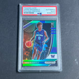 2020-21 Panini Prizm Draft Picks #51 Jaden McDaniels Signed Card AUTO PSA/DNA Slabbed Huskies