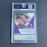 2019-20 Panini Mosaic #30 Richaun Holmes Signed Card AUTO PSA Slabbed Kings