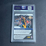 2018-19 Panini Prizm #154 Thaddeus Young Signed Card AUTO PSA Slabbed Pacers