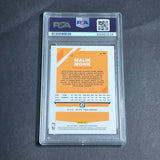 2019-20 Panini Donruss Optic #14 Malik Monk Signed Card AUTO PSA Slabbed Hornets