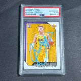 2018-19 NBA Hoops #249 Moritz Wagner Signed Card AUTO PSA Slabbed RC Lakers