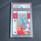 2009-10 Panini Studio #141 Taj Gibson Signed Card AUTO PSA Slabbed Bulls