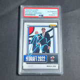 2022-2023 Panini Instant #DN 22 Nikola Jovic Signed Card PSA AUTO RC Slabbed Heat