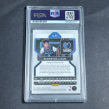 2021-22 Panini Prizm #313 Ziaire Williams Signed Card AUTO PSA/DNA Slabbed RC Grizzlies