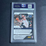 2018-19 Panini Prizm Purple NBA #97 Taj Gibson Signed Card AUTO PSA Slabbed Timberwolves