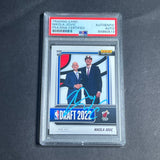 2022-2023 Panini Instant #DN 22 Nikola Jovic Signed Card PSA AUTO RC Slabbed Heat