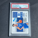 2018 Panini Contenders #17 Gary Trent Jr Signed Rookie Card AUTO PSA Slabbed Duke