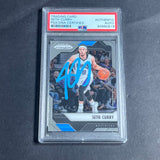 2016-17 Panini Prizm #157 Seth Curry Signed Card AUTO PSA Slabbed Mavericks